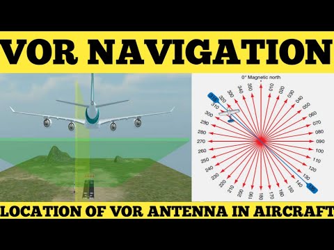 VOR(very high freq omini dire range) NAVIGATION | LOCATION OF VOR ANTENNA IN AIRCRAFT|AVIATIONJAGAT