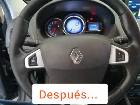 Activación de control crucero y regulador de velocidad en Fluence / Megane 3