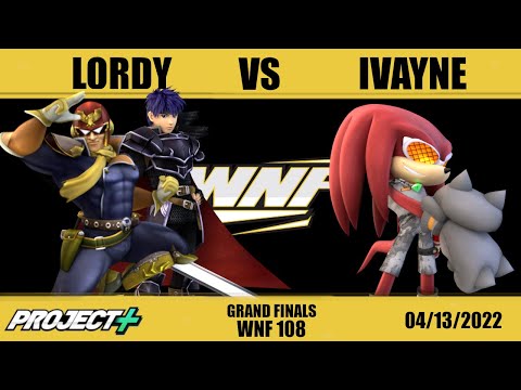 Lordy (Falcon/Ike) vs Ivayne (Knuckles) WNF 108 Grand Finals [Project M] [P+]