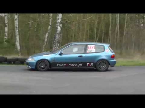 Paulina Lisak, Honda Civic - III Power Stage Bednary - 09.04.2017