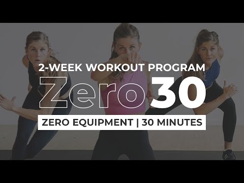 FREE 2 Week Bodyweight Workout Plan ZERO 30 New Videos Daily