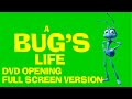 Opening To A Bug S Life 2003 DVD Full Screen Version