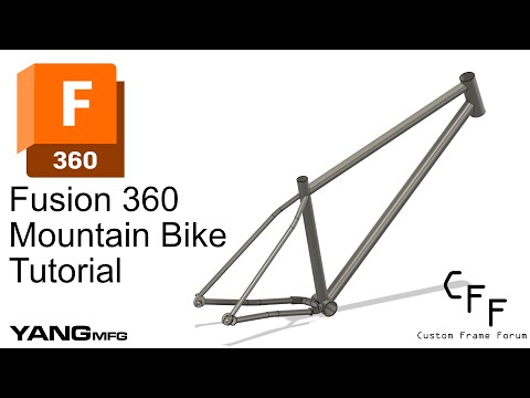 Fusion 360 Tutorial: How to design a mountain bike frame