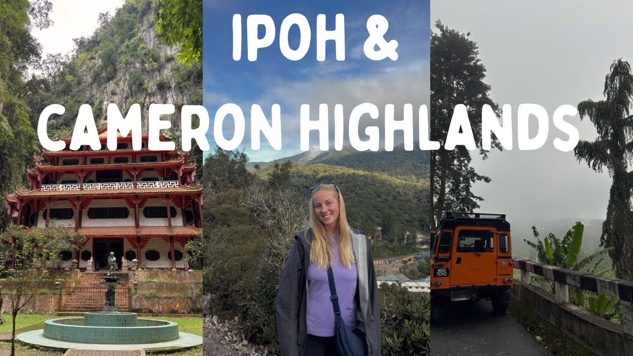 Malaysia’s Most Underrated City 🇲🇾 | Ipoh & Cameron Highlands Travel Vlog