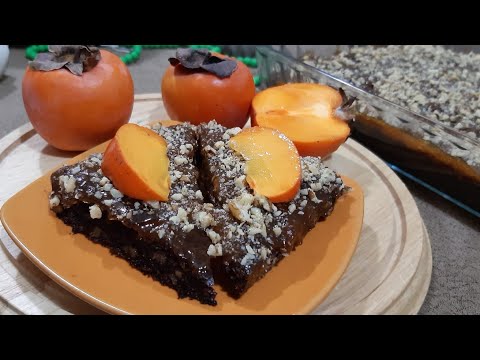 Torte e lehte me molla japoneze(hurma)!Trabzon hurmasiyla harika ve yapimi kolay bir kek tarifi!!