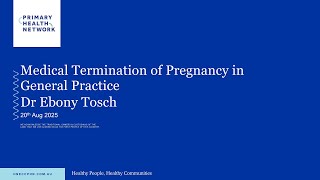 Vertical Integration: Medical Termination of Pregnancy
