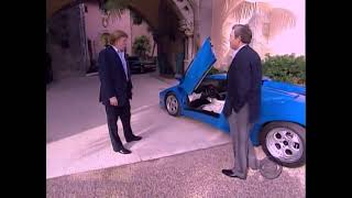 Rare Clip Of Donald Trump With His Lamborghini Diablo
