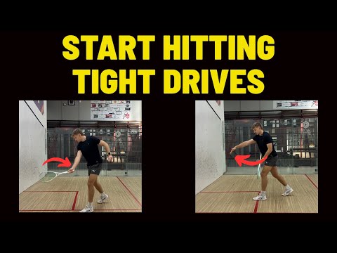 Top 3 Tips for Straighter & Tighter Drives in Squash!