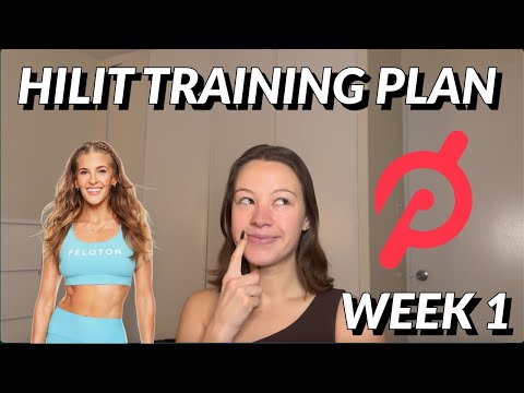 REBECCA KENNEDY'S HILIT TRAINING PROGRAM WEEK 1 || PELOTON STRENGTH