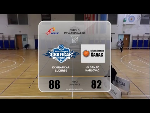 KK Grafičar Ludbreg - KK Šanac Karlovac