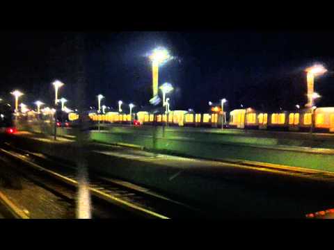 RET Metro Cabinerit Door Remise 's-Gravenweg!! (Avond) #CabView