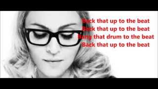 Madonna -  Back That Up (Do It) ( Lyrics )