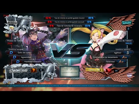_ 580_6 D Kunimitsu ( Uchiha x24 ) vs Lucky Chloe (Tisagh) - Tekken 7 Online  sin Grafica