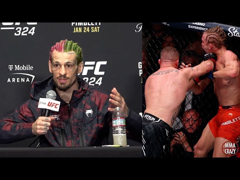 Sean O'Malley reacts to Justin Gaethje vs Paddy Pimblett at UFC 324
