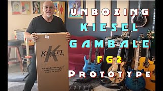 Video thumbnail for Frank Gambale  Unpacks His NEW  Kiesel FG-2 Prototype Guitar! by FGTV