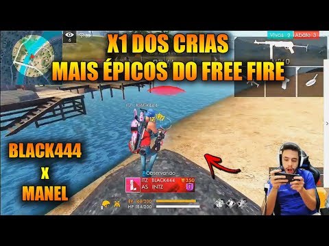ÉPICO! BLACK444 x MANEL, GIDEE x THURZIN, DANTES x DEUS - X1 DOS CRIAS - MELHORES CLIPES FREE FIRE