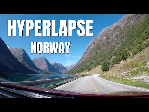 Hyperlapse - Driving through Norway (Oslo - Bergen - Trondheim)