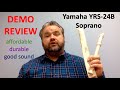 Recorder Demo Review Yamaha Soprano YRS-24B