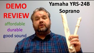 Video thumbnail for Recorder Demo Review Yamaha Soprano YRS-24B by Florentin Tise Plus