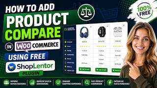 How to Add Product Compare in WooCommerce Using Free ShopLentor Plugin