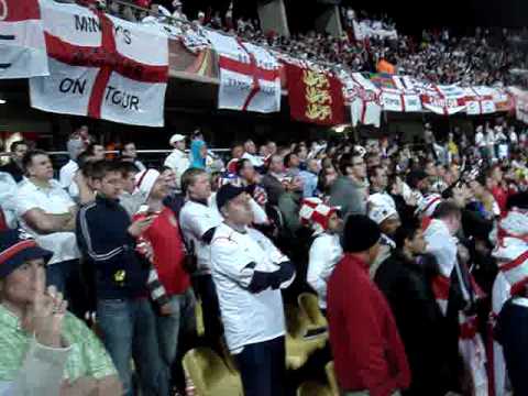 English Fans, England vs USA world cup 2010