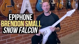 Video thumbnail for The Epiphone Brendon Small 'Snow Falcon' by Guitar World