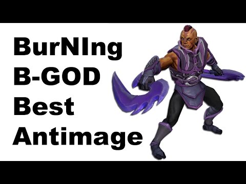 BurNIng Best Antimage B-GOD vs SECRET TI5 Dota 2