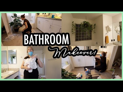 BATHROOM MAKEOVER! | Extreme Deep Clean!