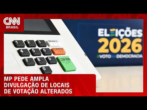 MP pede ao TSE ampla divulgação sobre novos locais de votação no 2º turno | BASTIDORES CNN
