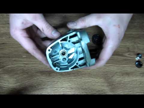 Замена подшипников на болгарке. Replacement of bearings angular polishers.