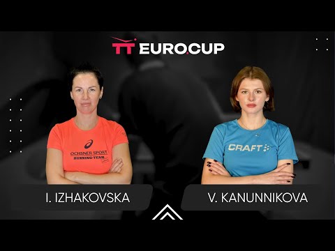 19:40 Inha Izhakovska - Vasylysa Kanunnikova 02.05.2025 TT Euro.Cup Women Ukraine Star. TABLE 4
