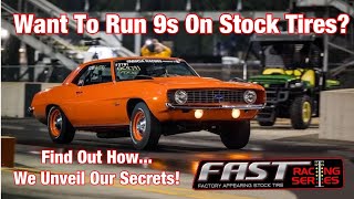 Secrets Unveiled! How To Run 9 Sec 1/4 On Stock Tires FAST Racing Series Stock A