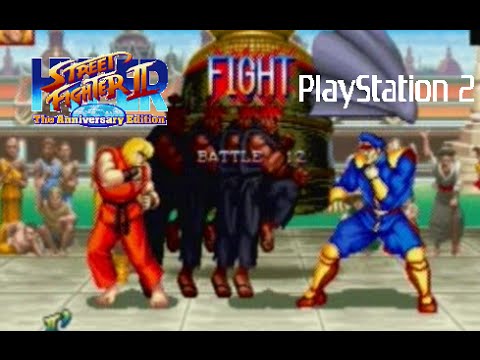 Street Fighter Anniversary Collection Playstation 2