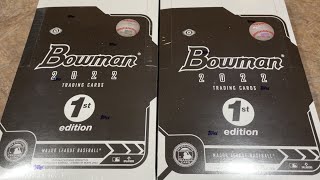 BIG /10 PULL!  NEW RELEASE!  2022 BOWMAN FIRST EDITION BASEBALL CARDS!