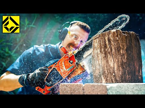 Man Puts His Blood, Sweat And Tears Into Restoring His Father's Badass Vintage Chainsaw