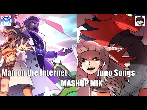 Man on Internet/Juno Songs Fan Mix - AI Professor With Lyrics Mashup