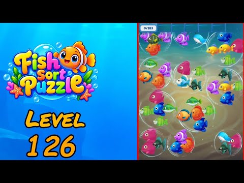 Fish Sort Puzzle Level 126 Walkthrough thumbnail