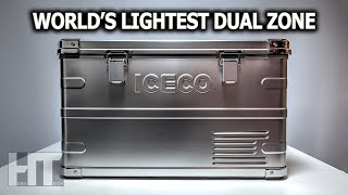 ICECO APL35 All Aluminum 37QT Dual Zone 12v Refrigerator Freezer