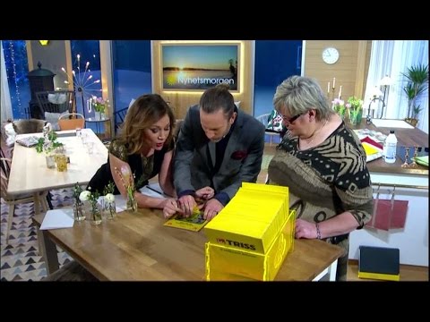 Nyhetsmorgons julkalender: "Oskrapbar trisslott" - Nyhetsmorgon (TV4)