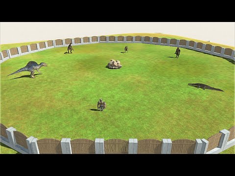 BATTLE ROYALE : All Mini Boss ( 5 Rounds ) - Animal Revolt Battle Simulator