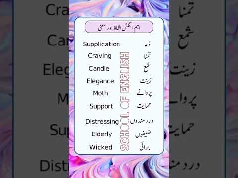 "Speak English Confidently | Top English Words with Urdu for Beginners"(Lesson#354)
