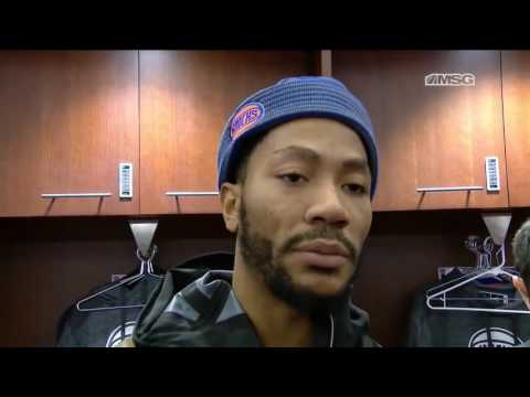 Derrick Rose Talking About Playing With Carmelo Anthony