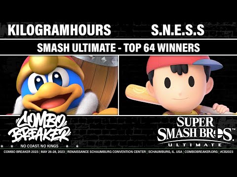 COMBO BREAKER 2023 TOP 64 WINNERS - KilogramHours (Dedede) vs S.N.E.S.s (Ness) - Smash Ultimate