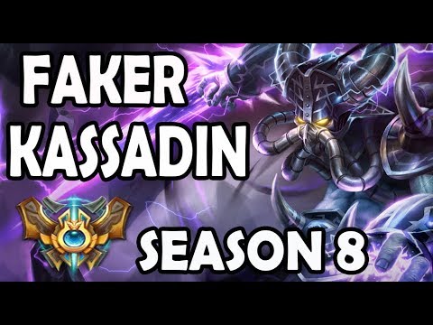 SKT T1 Faker Kassadin vs Cassiopeia - Ranked Challenger Korea