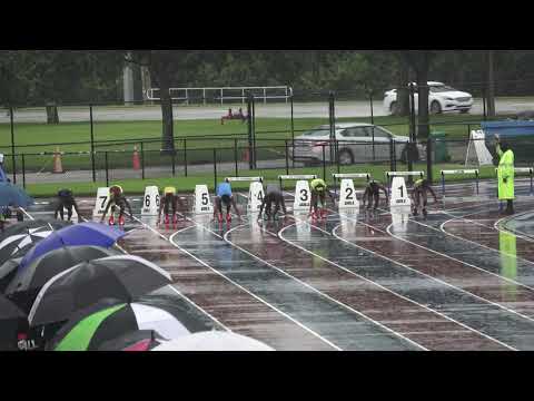 Girls 100m Dash 13-14 Year Old Finals- 44th Annual Northwest Track & Field Classic 2019