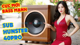 Mở hộp sub điện Hunter 40 | Ông hoàng Loa sub bass 40 cho dàn karaoke