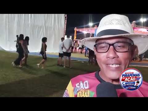 Cobertura do arraial de Pirapemas-Ma 2026