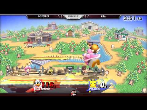 VS Weekly 1/7/16 - Winners R1 - Pepper (Dedede) vs. Kipa (Pikachu) - Smash 4
