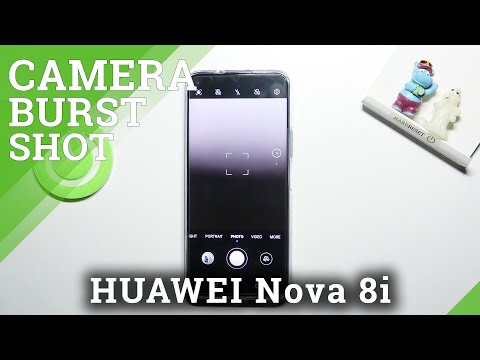 How to Take Burst Shot in HUAWEI Nova 8i – Create a Photo Series