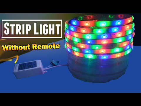YouTube video about: How to use led lights without remote?